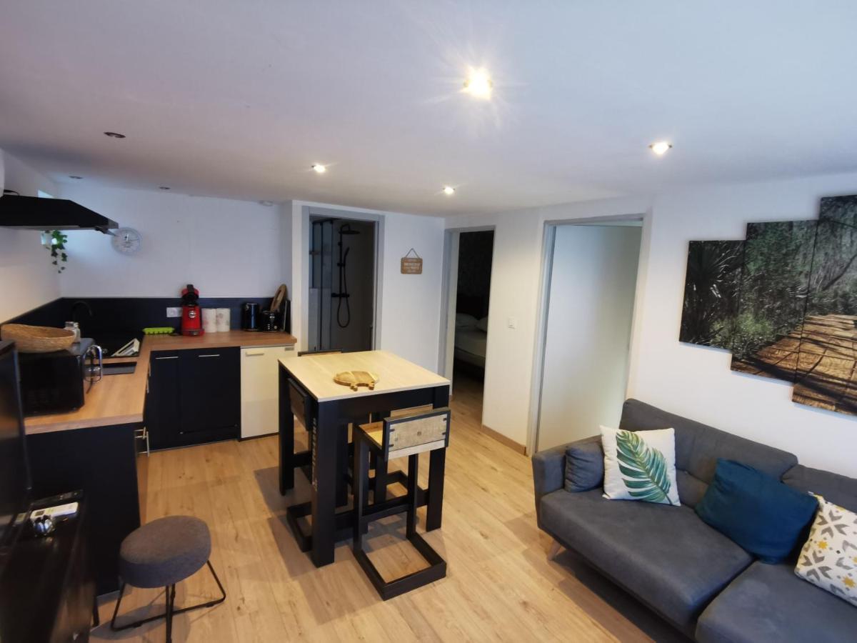 Gîte 2 chambres avec piscine Sernhac Extérieur photo